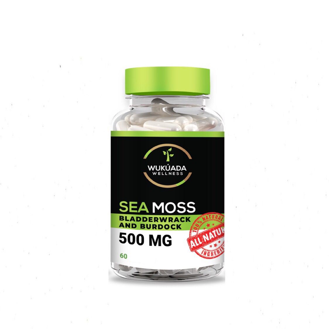 Sea Moss Bladderwrack and Burdock Root